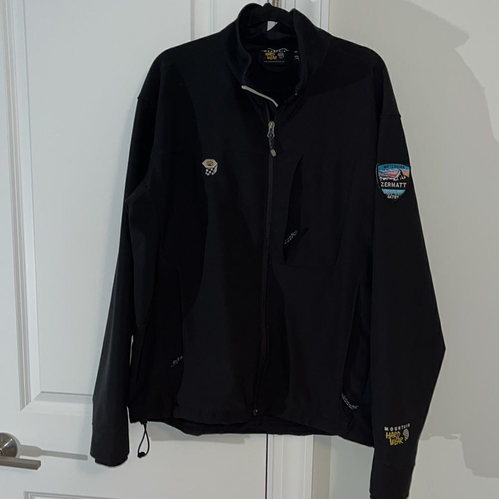 Mountain Hardwear Windstopper Full zip Zermatt Swiss trail hiking winter jacket